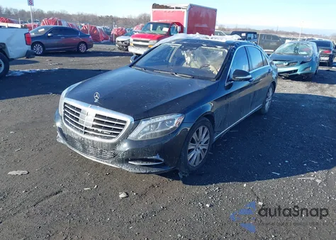 2015 Mercedes-Benz S 550 4Matic z USA, uszkodzony, nr VIN WDDUG8FB5FA092624